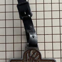 Tidewater Golf Club & Plantation Pocket Watch Medal Leather Strap Keychain   