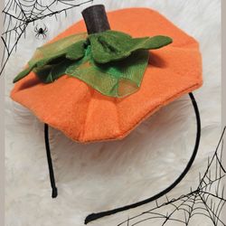 Halloween Pumpkin Headband 🎃✨️🧡