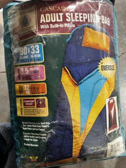 Sleeping Bag With Pillow