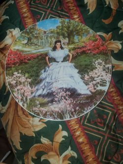 Gone With The Wind Plate