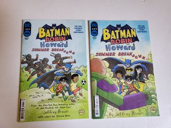 Batman & Robin & Howard Summer Breakdown #'s 1 & 3 Dc Comic Books 2024 DC Comics