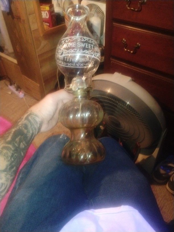 Vintage Oil Lamp
