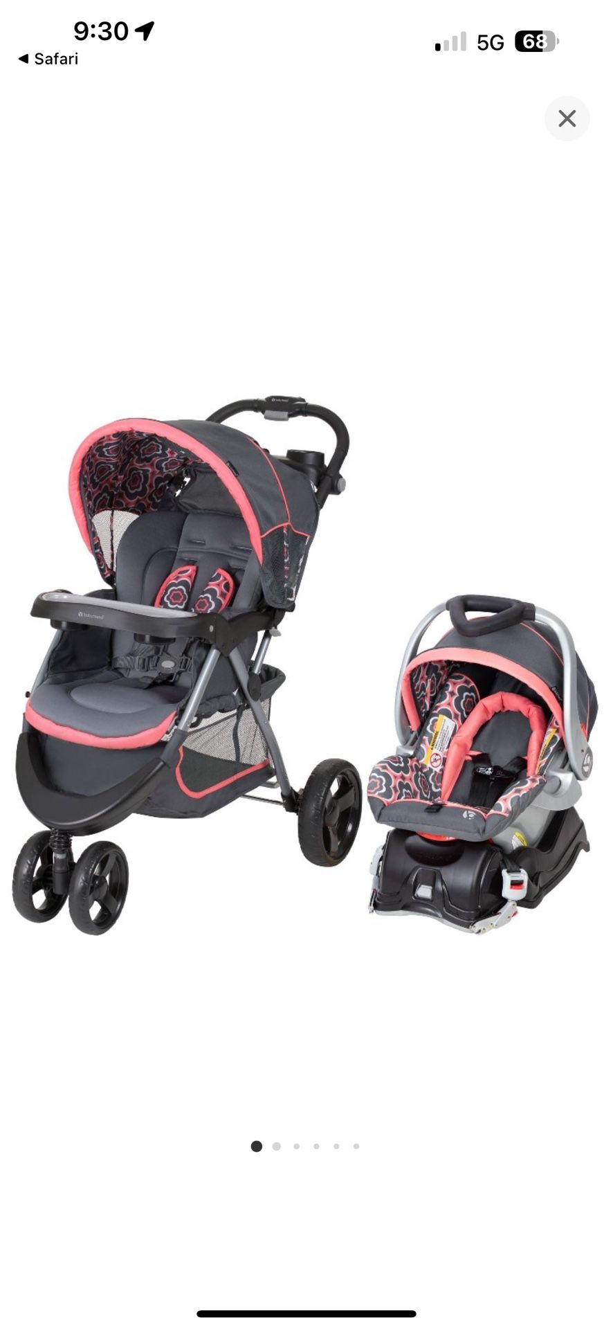 Baby Trend Nexton travel
