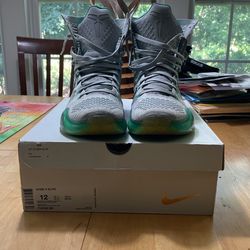Kobe X Elite Size 12 Grey Wolf