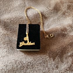 #1 Grandma Charm And Necklace