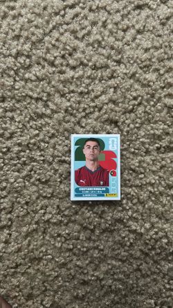 CR7 World Cup 2026 sticker panini