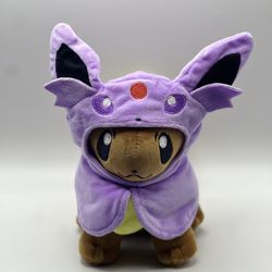 Eevee - Espeon Poncho Pokémon Plush 8”