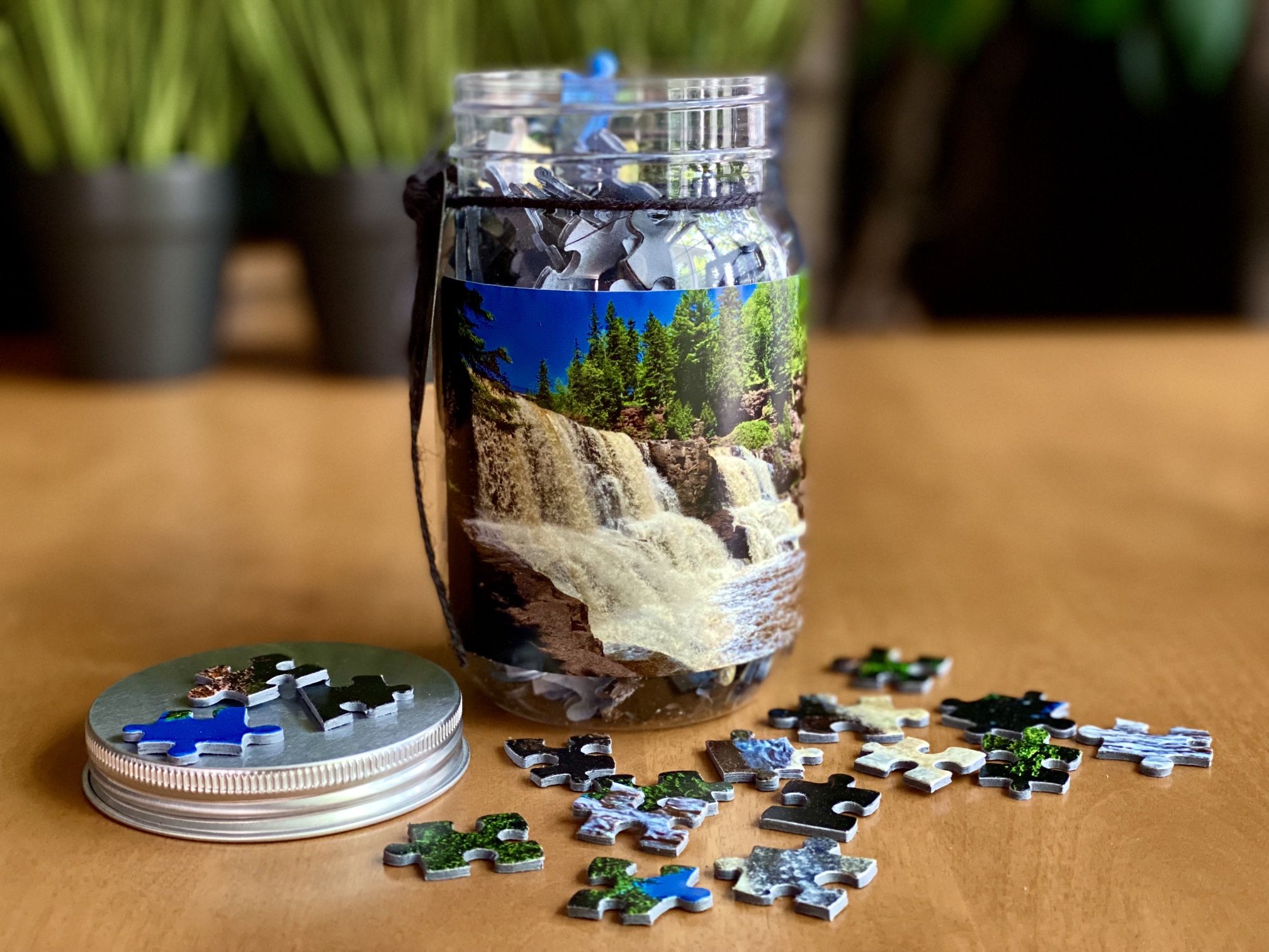 Puzzle 🧩 Jar - Gooseberry Falls