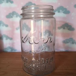 Kerr Wide Mouth Canning Jar 