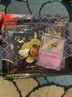 Pokemon Paldean Fates Tech Sticker Collection