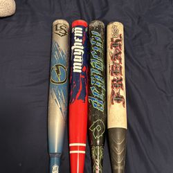 Softball Bats For Sale  140 Each Prices Are Negotiable