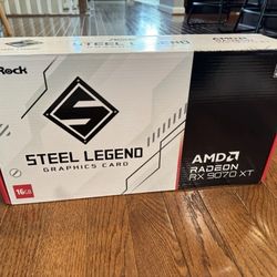 AMD Steel Legend 9070 XT
