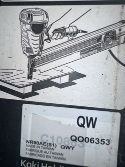 Metabo Hpt NR90AE(S1) 3 1/2 Framing Nailer