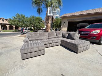 Gray Sectional Couch - Free Delivery