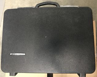 VTG Starflite Slimline Black Briefcase