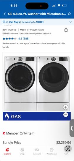 GE Brand New Washer and Dryer