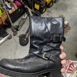 Vintage Women's Size 8 Harley Davidson Boots