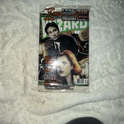 Wizard Magazine 52 - Dec 95 (Sealed) X-Files Spiderman Mini Comic. There is a small hole in plastic on bottom see pics 