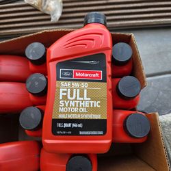 Ford Motorcraft SAE5W-50 11-1 quarts
