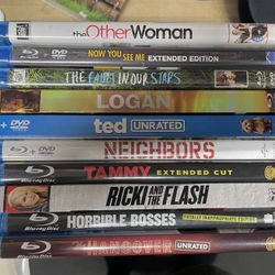 Blu-ray DVD - Lot Of 10 