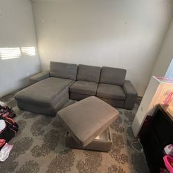 Sofa Grey Everything Washable 