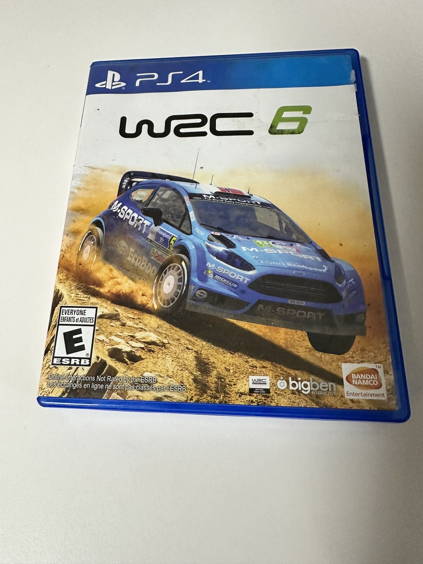 Sony PS4 WRC 6 video game