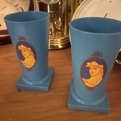 Two Hercules 1997 Toy Cups Great Shape