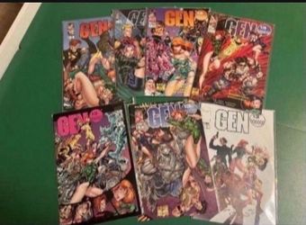 1990s GEN 13 Comics Classic J. Scott Campbell covers