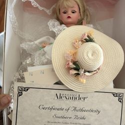 Christmas Idea! Madame Alexander, Southern Bride Doll