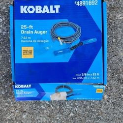 drain auger/drenaje