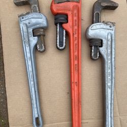Pipe Wrench  Ridge Brand 