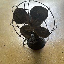 Antique Metal Fan