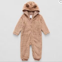 Okie Dokie Baby Boys Long Sleeve jumpsuit  12M New