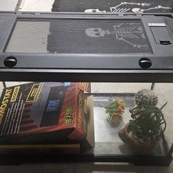 Reptile Enclosure With Thermostat And Heat Pad