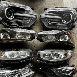 headlights and parts