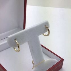 14K Extra Small Yellow Gold Hoops 💵  💳  💵  Cash and Card Accepted 💵  💳  💵