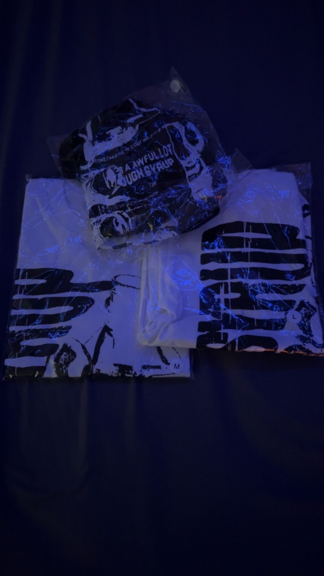 That’s A Awful Lot of Cough Syrup Tee Shirts