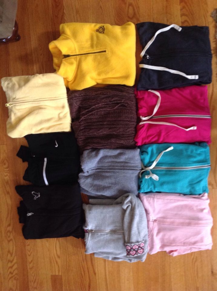New And Gentley Used Ladies hoodies S-M-Eddie Bauer, Ralph Lauren, Liz Claiborne Etc.