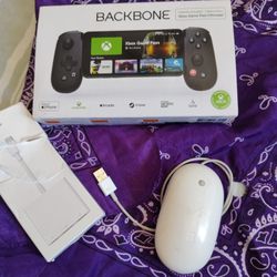 Backbone One Month Of Xbox Game Pass Ultimate Included With A iPhone Mouse Model Number A1152, USBC Digital AV Multi-port Adapter