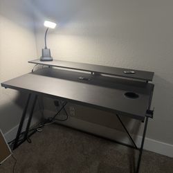 Office Desk with USB Charging