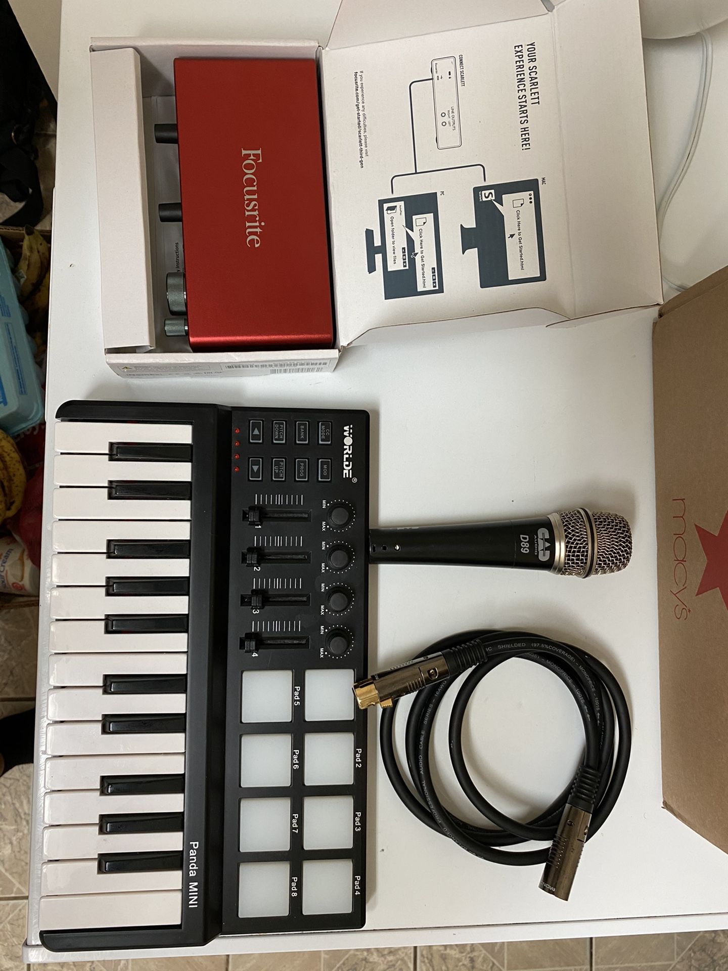 Recording Bundle Focusrite Open Trades