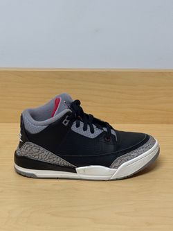 Jordan 3 Black Cement 2024 Sz 2.5Y (4W)