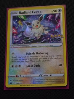 Radiant Eevee Pokemon SWSH230