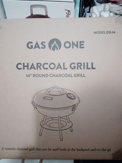 Gas One 14" Round Charcoal Grill CG-14