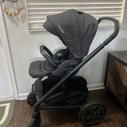 Nuna Mixx Next Stroller Color: Ocean Crate & Barrel