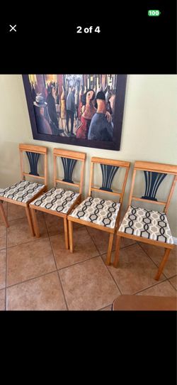 Vintage  Leg -O- Matic Folding  Chairs