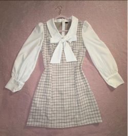 Plaid Tweed Mini Deess