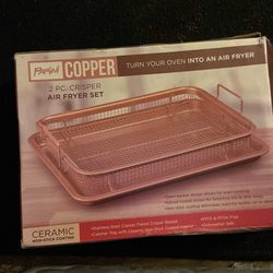 Paring copper air fryer set