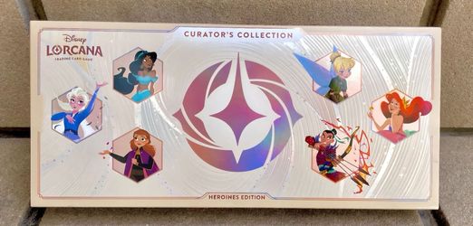 IN-HAND!! 2026 Disney Lorcana TCG Curator's Collection Heroines Edition Sealed