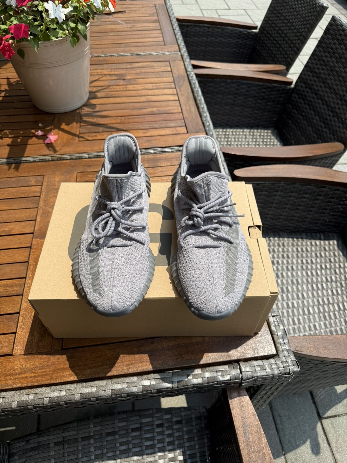 Tried on Yezzy 350 Steel Grey Size 11.5 Steal!!
